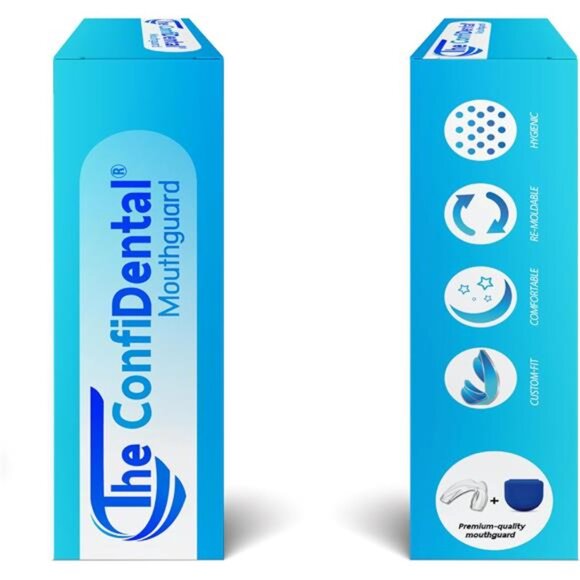 Pack of 4 Moldable Mouth Guard for Teeth Grinding Clenching Bruxism, Sport - Picture 3 of 8